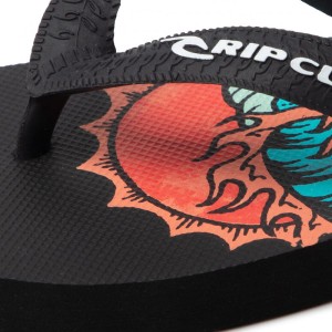 Japonki Rip Curl 2022 Origins Open Toe Jr Bk