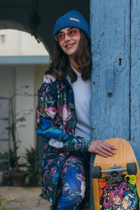 Czapka Jungmob Fluffy Ocean