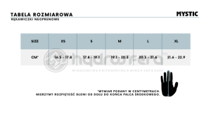 Rękawiczki Mystic 2024 Supreme 4mm Bk