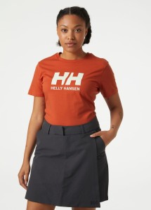 Koszulka Helly Hansen 2023 W Logo Terracotta