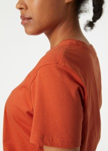 Koszulka Helly Hansen 2023 W Logo Terracotta