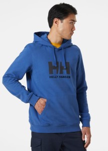 Bluza Helly Hansen 2023 Logo Hoodie Azurite