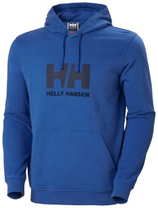 Bluza Helly Hansen 2023 Logo Hoodie Azurite