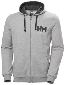 Bluza Helly Hansen 2023 Logo Zip Hood Grey