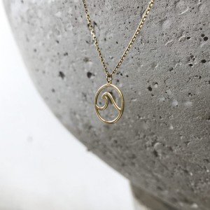 Naszyjnik Maola  Gold Wave