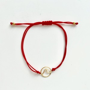 Bransoletka Maola  Gold Wave Red