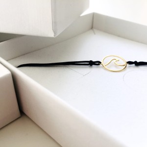 Bransoletka Maola  Gold Wave Black