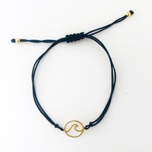 Bransoletka Maola  Gold Wave Black