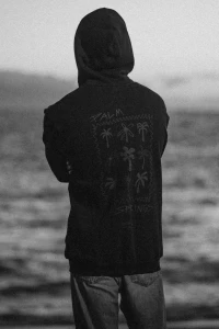 Bluza Jungmob 2024 Palm Spring Black Zip
