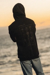 Bluza Jungmob 2024 Palm Spring Black Zip