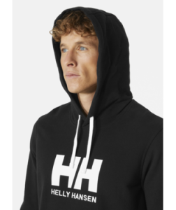 Bluza Helly Hansen 2024 Logo Hoodie Black