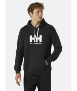 Bluza Helly Hansen 2024 Logo Hoodie Black