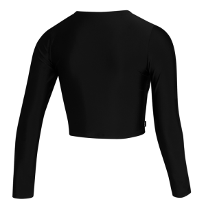 Lycra Mystic 2024 Sunn L/S Crop Rash WMN Black