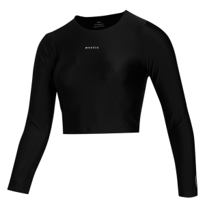 Lycra Mystic 2024 Sunn L/S Crop Rash WMN Black