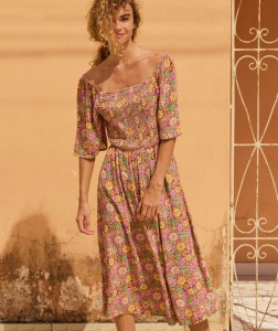 Sukienka Roxy 2024 Tropical Sunshine Cqr7