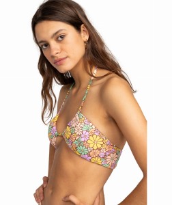 Bikini Top Roxy 2024 All About Sol Bandeau Cqr7