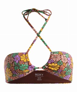 Bikini Top Roxy 2024 All About Sol Bandeau Cqr7