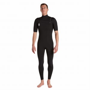 Pianka Volcom 2024 2/2mm Fz S/S Fullsuit Bk