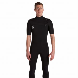 Pianka Volcom 2024 2/2mm Fz S/S Fullsuit Bk