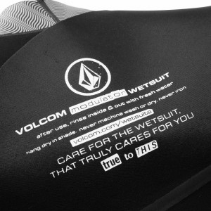 Pianka Volcom 2024 2/2mm Fz S/S Fullsuit Bk