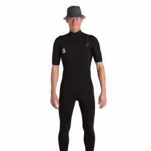 Pianka Volcom 2024 2/2mm Fz S/S Fullsuit Bk