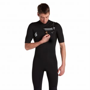 Pianka Volcom 2024 2/2mm Fz S/S Fullsuit Bk