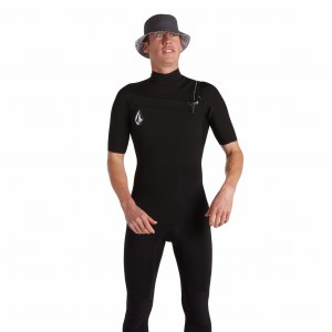 Pianka Volcom 2024 2/2mm Fz S/S Fullsuit Bk