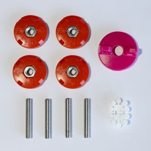 Zestaw Śrub Forward WIP 2024 Foil FIX M6