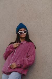 Kurtka Jungmob 2024 Ride Baseball Dusty Pink