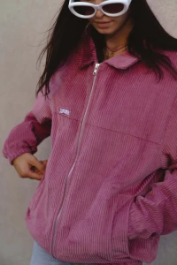 Kurtka Jungmob 2024 Ride Baseball Dusty Pink