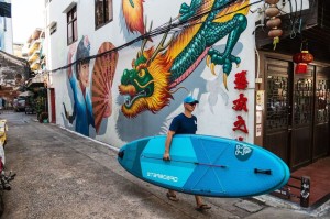 SUP Starboard  iGO LITE z wiosłem