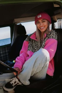 Bluza Jungmob Polar Pink Panther