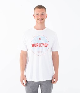 Koszulka Hurley 2025 Palm World Ss Wht.jpeg