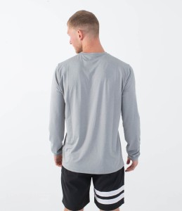 Koszulka Hurley 2025 Evd Hybrid Upf Ls Grey2.jpeg