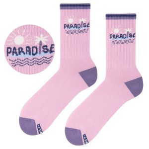 Rozowe-dlugie-skarpetki-SURF-model-PARADISE-kolorowe-skarpetki-z-napisem-1.jpg