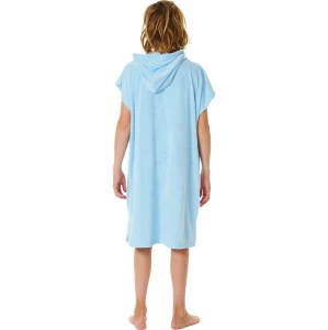 2023 Rip Curl Junior Brand Hooded Towel Changing Robe Poncho 007BTO - Cool Blue 1.700x700.webp