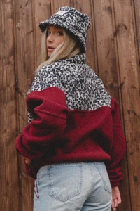 Bluza Jungmob Polar Cherry Panther