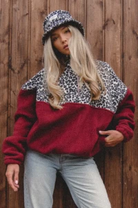 Bluza Jungmob Polar Cherry Panther