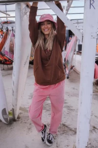 Spodnie Jungmob Malta Pink