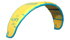 Latawiec Airush 2023 LIFT V3 YELLOW/BLUE
